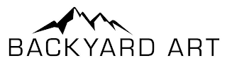 backyard art