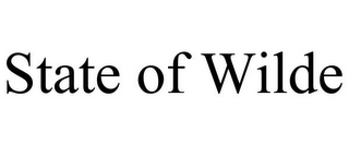 state of wilde