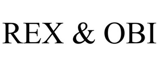 rex & obi