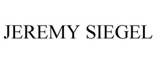 jeremy siegel