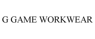 g game workwear