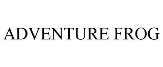 adventure frog
