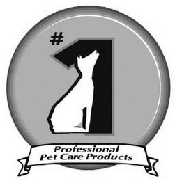 #1 professional pet care products