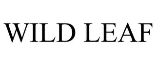 wild leaf