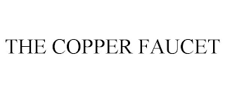 the copper faucet