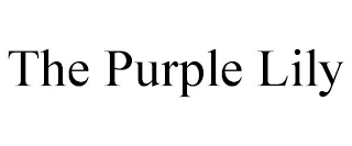 the purple lily