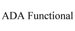 ada functional