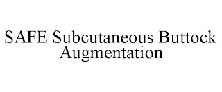 safe subcutaneous buttock augmentation