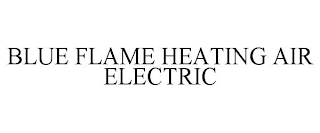 blue flame heating air electric