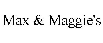 max & maggie's
