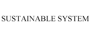 sustainable system