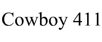 cowboy 411