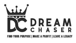 dc dream chaser find your purpose | make a profit | leave a legacy