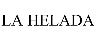 la helada