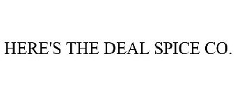 here's the deal spice co.