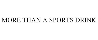 more than a sports drink