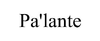 pa'lante