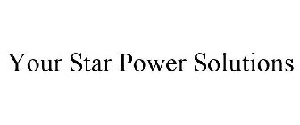 your star power solutions