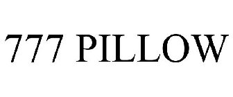 777 pillow