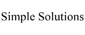 simple solutions