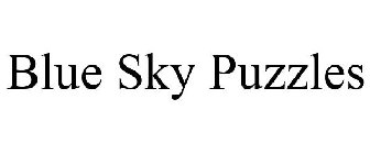 blue sky puzzles