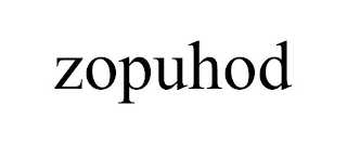 zopuhod