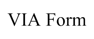 via form