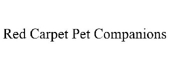 red carpet pet companions