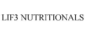lif3 nutritionals