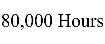80,000 hours