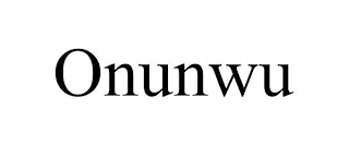 onunwu