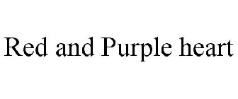 red and purple heart