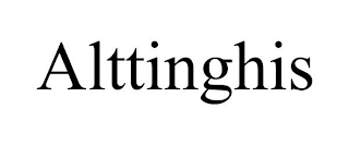 alttinghis