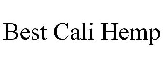 best cali hemp