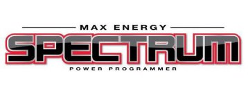 max energy spectrum power programmer