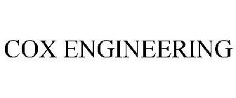 cox engineering
