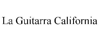 la guitarra california