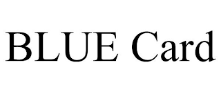 blue card