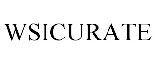 wsicurate