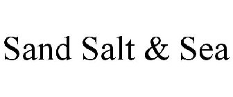 sand salt & sea