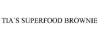 tia's superfood brownie