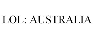 lol: australia