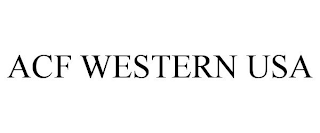 acf western usa