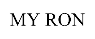 my ron