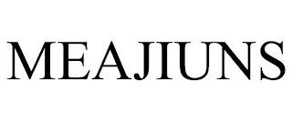 meajiuns