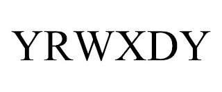 yrwxdy