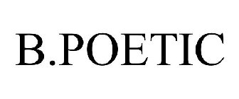 b.poetic