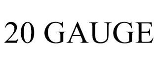 20 gauge