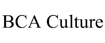 bca culture