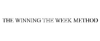 the winning the week method